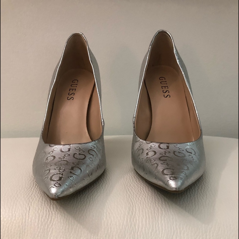 Hight Heels Guess silver (new) - Picture 2 of 6